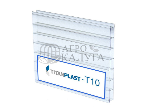 Поликарбонат "TitanPlast T10" прозрачный 4 мм (850 гр/м2)